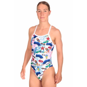 MAKO Venice Beach - Dos Aumakua - Maillot Femme Natation