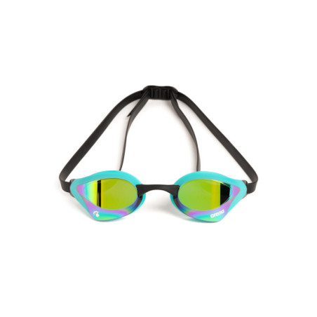 ARENA Cobra Core Swipe Mirror - Emerald Peacock - Lunettes Natation | Les4Nages