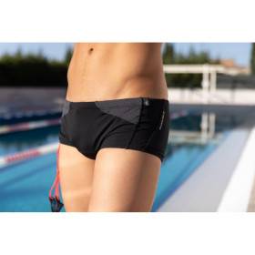 Zerod Black Anthracite Trunks Natation - Boxer Homme