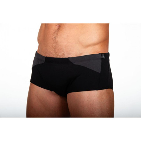 Zerod Black Anthracite Trunks Natation - Boxer Homme | Les4Nages