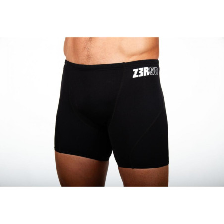 ZEROD BOXER Black Anthracite - Aquashort boxer Natation Homme | Les4Nages
