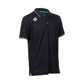 Tee shirt  Arena Team Poloshirt Solid Cotton Navy