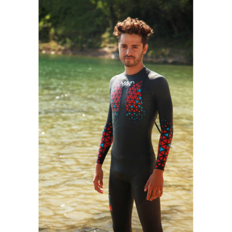 Mako Nami 3.0 Homme 2025 Design - Combinaison Triathlon Néoprène | Les4Nages