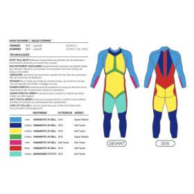 Mako Nami 3.0 Homme - Combinaison Triathlon Néoprène Homme