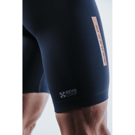 ZEROD RACER Cinder Grey - Trifonction Triathlon Homme sans manches  | Les4Nages