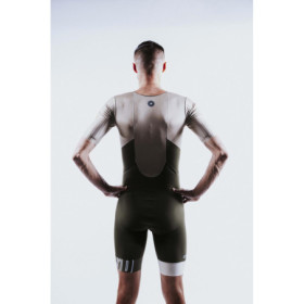 Trifonction Triathlon ZEROD TTSuit RACER HOMME Cedar Green Avec Manches