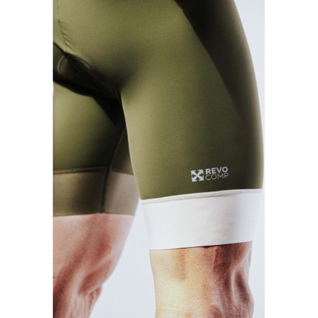 ZEROD TTSuit RACER Cedar Green - Trifonction Triathlon Homme manches courtes | Les4Nages