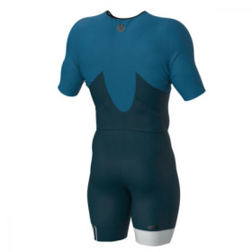 ZEROD TTSuit RACER Deep Ocean - Trifonction Triathlon Homme manches courtes