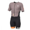 Trifonction Triathlon ZEROD TTSuit RACER HOMME Cinder Grey  Avec Manches