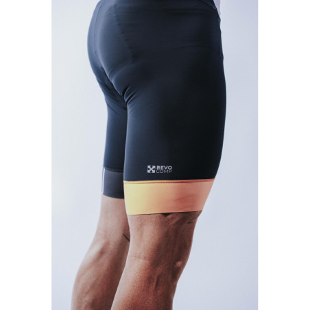 Trifonction Triathlon ZEROD TTSuit RACER HOMME Cinder Grey Avec Manches | Les4Nages