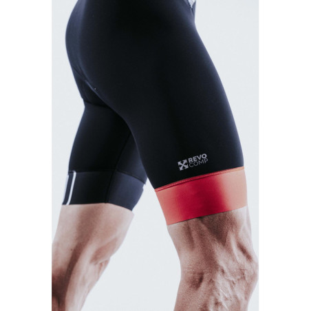 Trifonction Triathlon ZEROD TTSuit RACER HOMME Tropadelic Avec Manches | Les4Nages