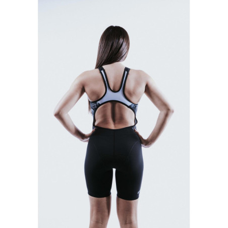 ZEROD RACER Tropadelic - Trifonction Triathlon Femme sans manches | Les4Nages