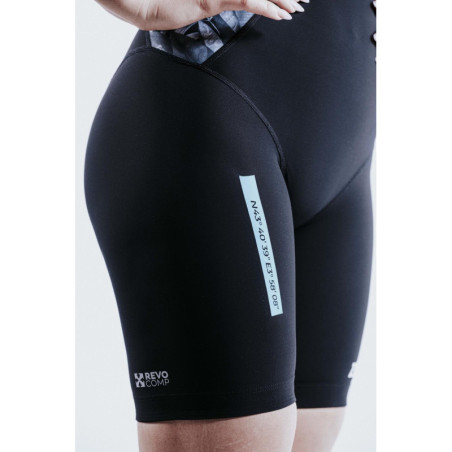 ZEROD RACER Tropadelic - Trifonction Triathlon Femme sans manches | Les4Nages