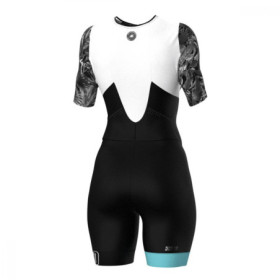 ZEROD TTSuit RACER Tropadelic - Trifonction Triathlon femme manches courtes