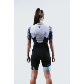 ZEROD TTSuit RACER Tropadelic - Trifonction Triathlon femme manches courtes