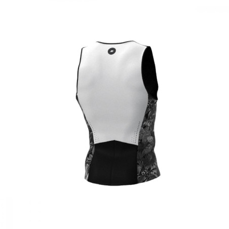 ZEROD Racer TROPADELIC - Singlet Triathlon Homme sans manches  | Les4Nages