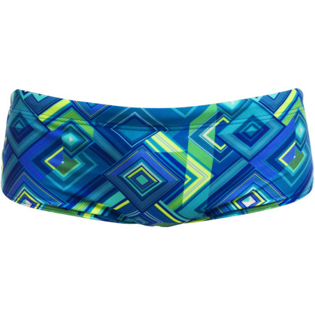 Funky Trunks Help Me Rhombus Sidewinder Trunks   - Boxer Natation Homme