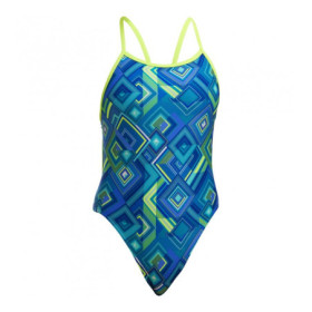 FUNKITA (6-14ans) Help Me Rhombus Girl Single Strap - Maillot Fille 1 piece