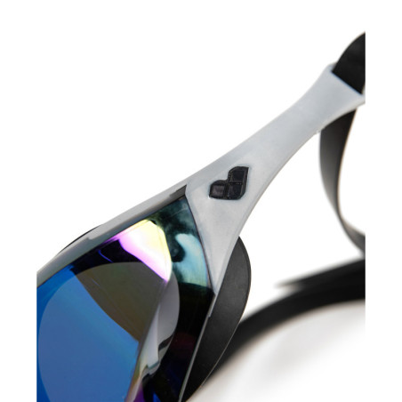 ARENA Cobra EDGE Swipe Mirror Blue Silver Black - Lunettes Natation - EN STOCK - EXCLU - ENVOI IMMEDIAT | Les4Nages