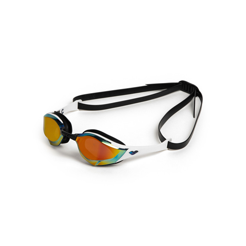 ARENA Cobra EDGE Swipe Mirrror Gold White Black - Lunettes Natation - EN STOCK - EXCLU - ENVOI IMMEDIAT | Les4Nages