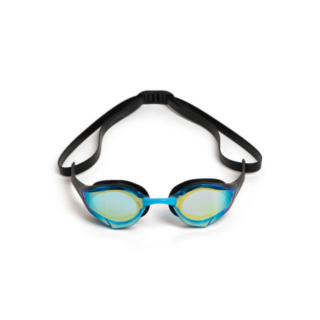 ARENA Cobra EDGE Swipe Mirror Aqua Black Black - Lunettes Natation - EN STOCK - EXCLU - ENVOI IMMEDIAT | Les4Nages