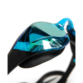 ARENA Cobra EDGE Swipe Mirror Aqua Black Black - Lunettes Natation - EN STOCK - EXCLU - ENVOI IMMEDIAT