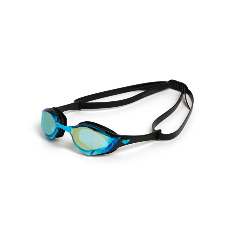 ARENA Cobra EDGE Swipe Mirror Aqua Black Black - Lunettes Natation - EN STOCK - EXCLU - ENVOI IMMEDIAT | Les4Nages