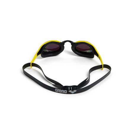 ARENA Cobra EDGE Swipe Mirror Emerald Yellow Black - Lunettes Natation - EN STOCK - EXCLU - ENVOI IMMEDIAT | Les4Nages