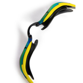 ARENA Cobra EDGE Swipe Mirror  Emerald Yellow Black - Lunettes Natation - EN STOCK - EXCLU - ENVOI IMMEDIAT