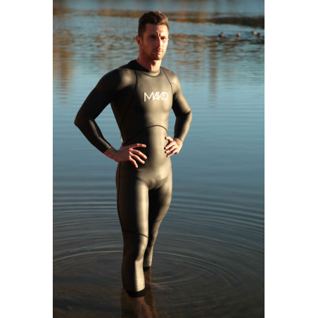 Mako NeoSwim Homme - Combinaison Triathlon Néoprène Homme | Les4Nages