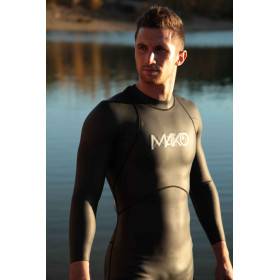 Mako NeoSwim Homme - Combinaison Triathlon Néoprène Homme