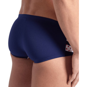 Vente Privée Arena -  MULTI STRIPES Swim Low Waist Short Navy MULTI  - Boxer Natation Homme