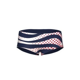 Vente Privée Arena -  MULTI STRIPES Swim Low Waist Short Navy MULTI  - Boxer Natation Homme