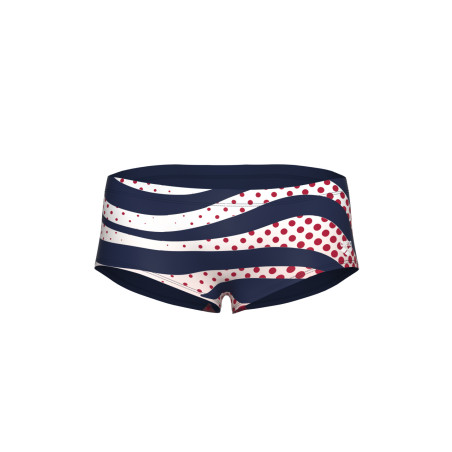 Vente Privée Arena - MULTI STRIPES Swim Low Waist Short Navy MULTI - Boxer Natation Homme | Les4Nages