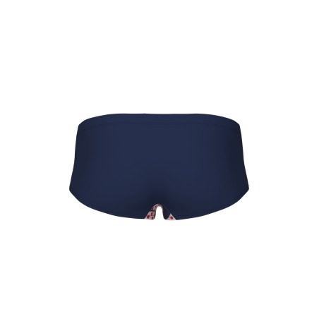 Vente Privée Arena - MULTI STRIPES Swim Low Waist Short Navy MULTI - Boxer Natation Homme | Les4Nages