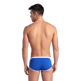 Arena ICONS Swim Low Waist Short Solid  Royal White - Boxer Natation Homme