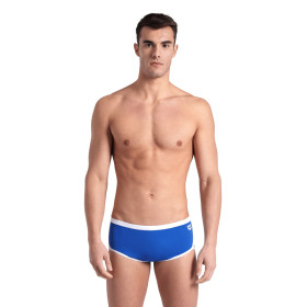 Arena ICONS Swim Low Waist Short Solid  Royal White - Boxer Natation Homme