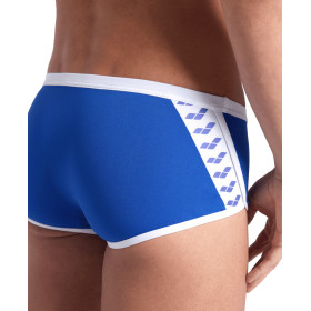 Arena ICONS Swim Low Waist Short Solid  Royal White - Boxer Natation Homme