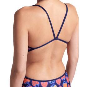 Arena REVERSIBLE Challenge Back NAVY-MULTI - Maillot Natation Femme 1 piece