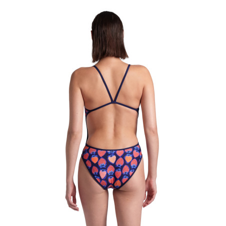 Arena REVERSIBLE Challenge Back NAVY-MULTI - Maillot Natation Femme 1 piece | Les4Nages Arena REVERSIBLE Challenge Back NAVY-MULTI - Maillot Natation Femme 1 piece | Les4Nages