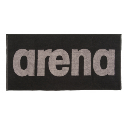 Serviette ARENA Gym Soft Towel - Black grey 