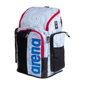 ARENA SPIKY 3 BACKPACK 45L Allover FIREFLOW - WHITE - Sac à Dos Natation, Sport et Piscine 