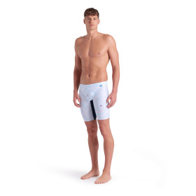 ARENA FIREFLOW Jammer - Navy White Multi - Jammer Natation Homme