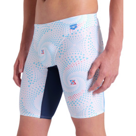 ARENA FIREFLOW Jammer - Navy White Multi - Jammer Natation Homme