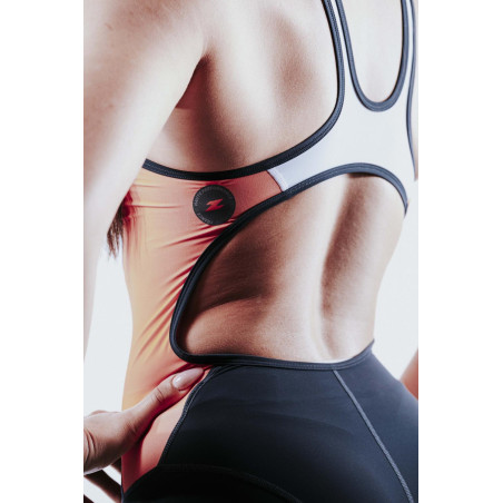 ZEROD RACER Fusion Coral - Trifonction Triathlon Femme sans manches | Les4Nages