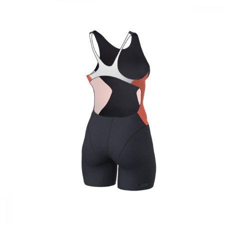 ZEROD RACER Fusion Coral - Trifonction Triathlon Femme sans manches | Les4Nages