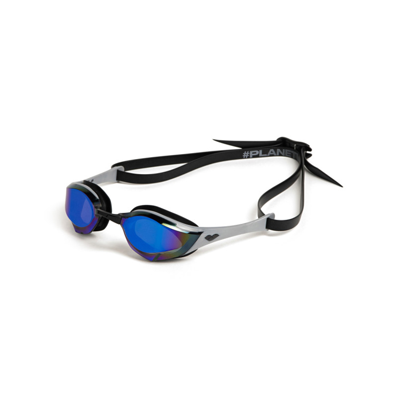 ARENA Cobra EDGE Swipe Mirror Blue Silver Black - Lunettes Natation - EN STOCK - EXCLU - ENVOI IMMEDIAT | Les4Nages