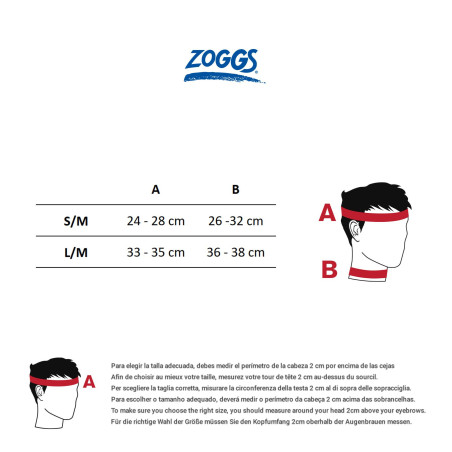 Cagoule néoprène Zoggs NEO CAP 3 Black White | Les4Nages