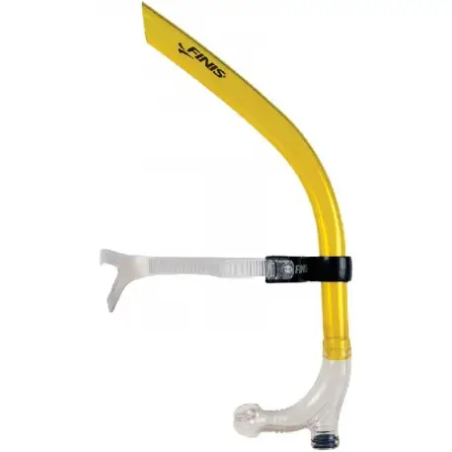 Tuba frontal adulte FINIS Swimmer's snorkel Jaune | Les4Nages
