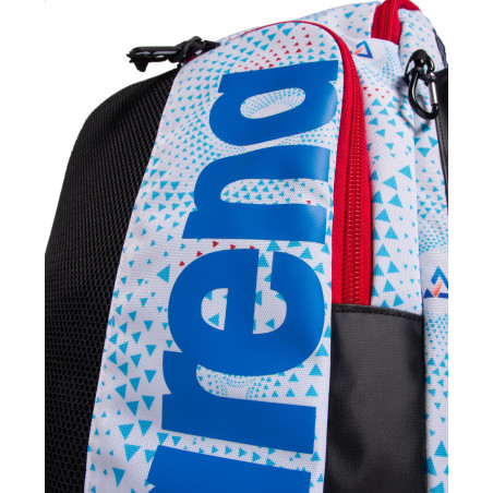 ARENA SPIKY 3 BACKPACK 45L Allover FIREFLOW - WHITE - Sac à Dos Natation, Sport et Piscine | Les4Nages